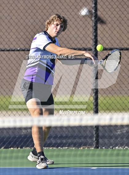Thumbnail 2 in Muncie Central vs Delta (Delaware County Tournament)  photogallery.