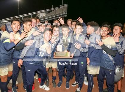 Thumbnail 1 in Arizona College Prep vs. Yuma Catholic (AIA 3A Final - Awards Photos) photogallery.