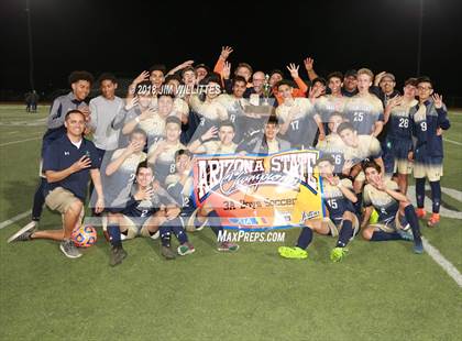 Thumbnail 1 in Arizona College Prep vs. Yuma Catholic (AIA 3A Final - Awards Photos) photogallery.