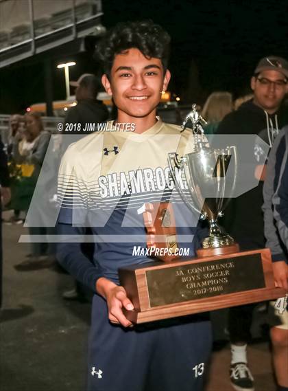 Thumbnail 1 in Arizona College Prep vs. Yuma Catholic (AIA 3A Final - Awards Photos) photogallery.