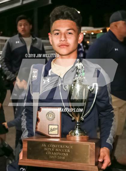 Thumbnail 1 in Arizona College Prep vs. Yuma Catholic (AIA 3A Final - Awards Photos) photogallery.