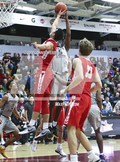 Thumbnail 3 in Montverde Academy vs. Mater Dei (Spalding Hoophall Classic) photogallery.