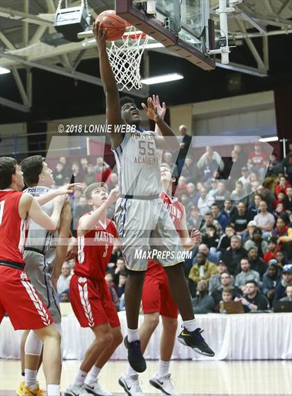 Thumbnail 3 in Montverde Academy vs. Mater Dei (Spalding Hoophall Classic) photogallery.