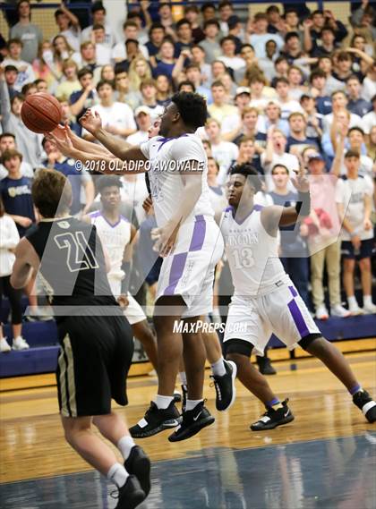 Thumbnail 3 in Lincoln @ Dallas Jesuit (Knights of Columbus Tournament) photogallery.