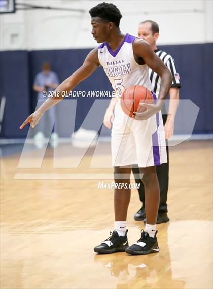 Thumbnail 1 in Lincoln @ Dallas Jesuit (Knights of Columbus Tournament) photogallery.