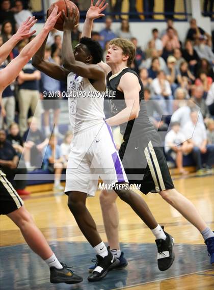 Thumbnail 3 in Lincoln @ Dallas Jesuit (Knights of Columbus Tournament) photogallery.