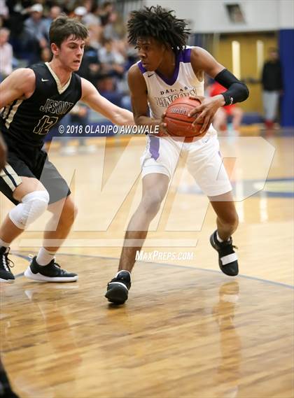Thumbnail 2 in Lincoln @ Dallas Jesuit (Knights of Columbus Tournament) photogallery.