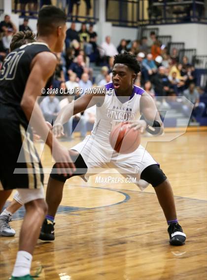Thumbnail 1 in Lincoln @ Dallas Jesuit (Knights of Columbus Tournament) photogallery.