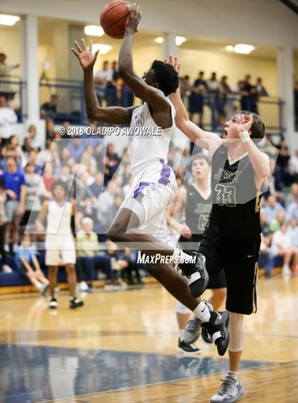 Thumbnail 1 in Lincoln @ Dallas Jesuit (Knights of Columbus Tournament) photogallery.