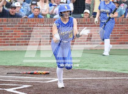 Thumbnail 1 in Aubrey vs Sulphur Springs (UIL 4A Softball Region 2 Regional Semifinal) photogallery.