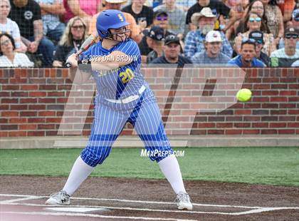 Thumbnail 2 in Aubrey vs Sulphur Springs (UIL 4A Softball Region 2 Regional Semifinal) photogallery.