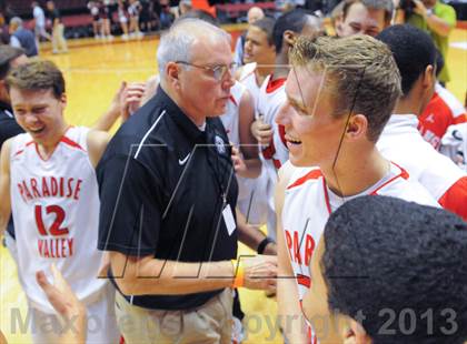 Thumbnail 1 in Salpointe Catholic @ Paradise Valley (AIA D2 Finals) photogallery.