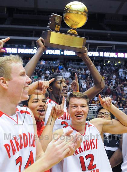 Thumbnail 2 in Salpointe Catholic @ Paradise Valley (AIA D2 Finals) photogallery.