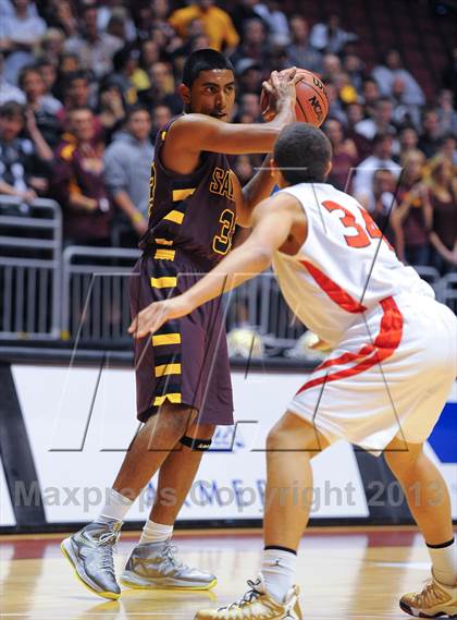 Thumbnail 3 in Salpointe Catholic @ Paradise Valley (AIA D2 Finals) photogallery.