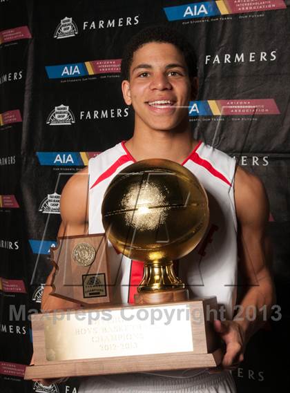 Thumbnail 3 in Salpointe Catholic @ Paradise Valley (AIA D2 Finals) photogallery.
