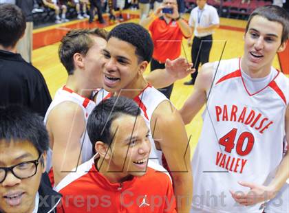 Thumbnail 1 in Salpointe Catholic @ Paradise Valley (AIA D2 Finals) photogallery.