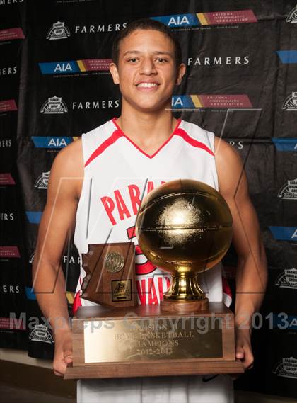 Thumbnail 1 in Salpointe Catholic @ Paradise Valley (AIA D2 Finals) photogallery.