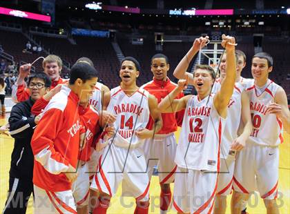 Thumbnail 1 in Salpointe Catholic @ Paradise Valley (AIA D2 Finals) photogallery.