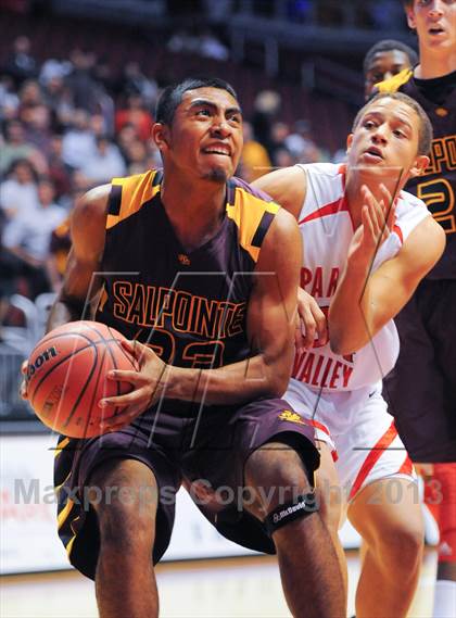 Thumbnail 1 in Salpointe Catholic @ Paradise Valley (AIA D2 Finals) photogallery.