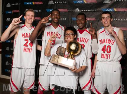 Thumbnail 2 in Salpointe Catholic @ Paradise Valley (AIA D2 Finals) photogallery.