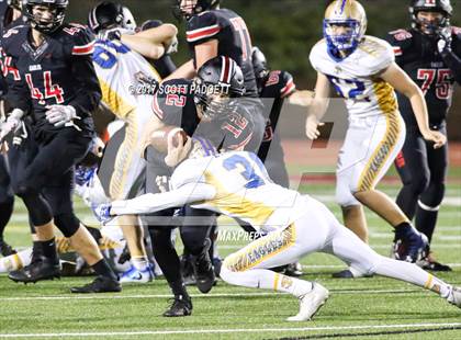 Thumbnail 3 in San Pasqual vs. Santa Fe Christian (CIF SDS Division 3 Semifinal) photogallery.
