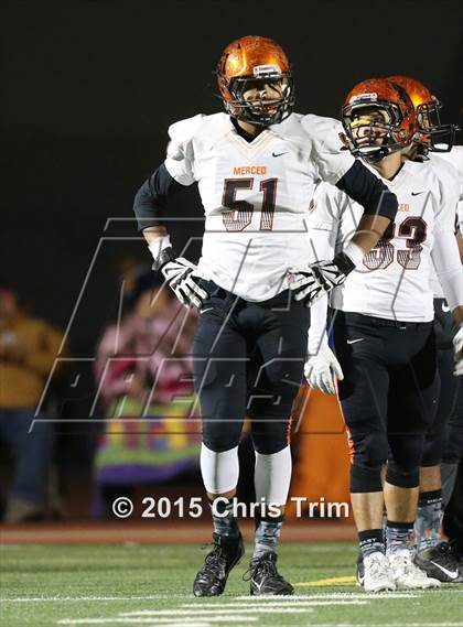 Thumbnail 3 in Elk Grove vs. Merced (CIF SJS D1 Playoff) photogallery.