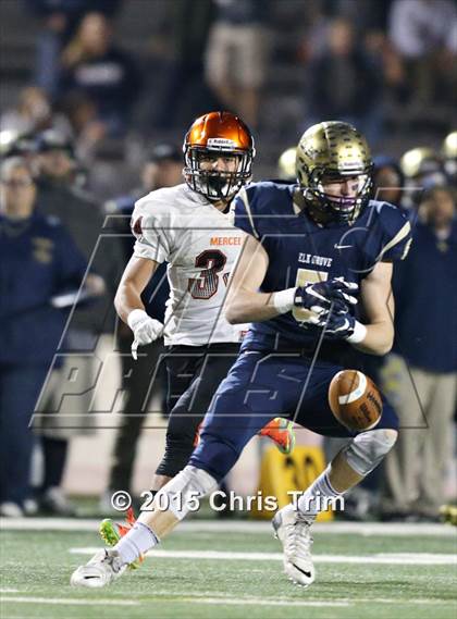 Thumbnail 1 in Elk Grove vs. Merced (CIF SJS D1 Playoff) photogallery.