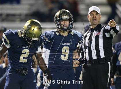 Thumbnail 1 in Elk Grove vs. Merced (CIF SJS D1 Playoff) photogallery.