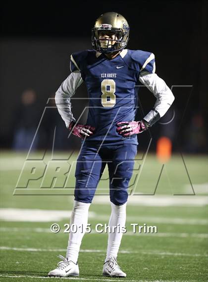 Thumbnail 2 in Elk Grove vs. Merced (CIF SJS D1 Playoff) photogallery.