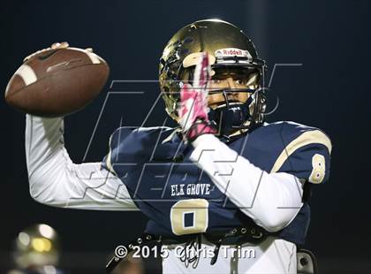 Thumbnail 3 in Elk Grove vs. Merced (CIF SJS D1 Playoff) photogallery.