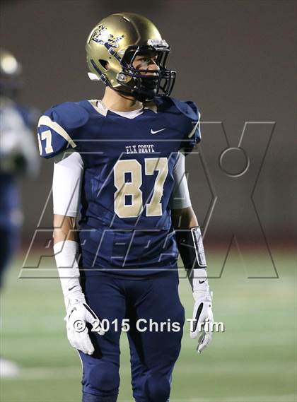 Thumbnail 1 in Elk Grove vs. Merced (CIF SJS D1 Playoff) photogallery.