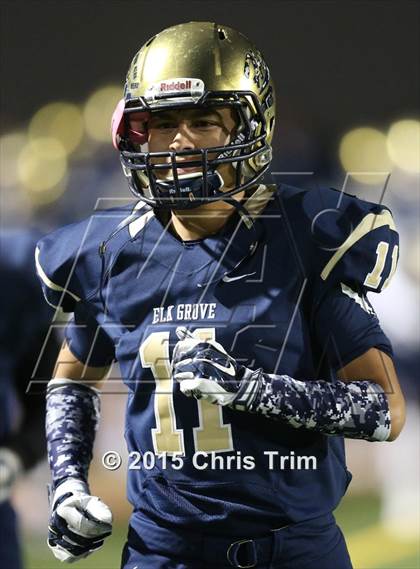 Thumbnail 2 in Elk Grove vs. Merced (CIF SJS D1 Playoff) photogallery.