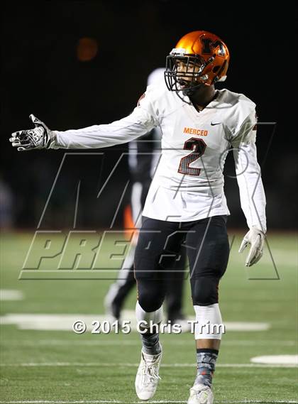 Thumbnail 2 in Elk Grove vs. Merced (CIF SJS D1 Playoff) photogallery.