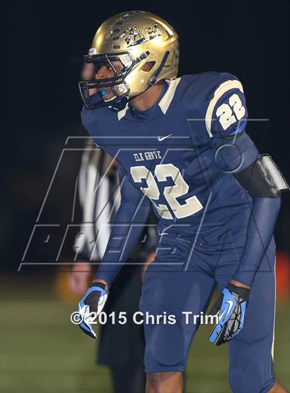 Thumbnail 2 in Elk Grove vs. Merced (CIF SJS D1 Playoff) photogallery.