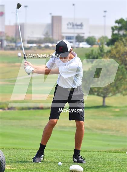 Thumbnail 2 in JEFFCO Boys Varsity Golf Tournament  photogallery.