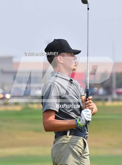 Thumbnail 2 in JEFFCO Boys Varsity Golf Tournament  photogallery.