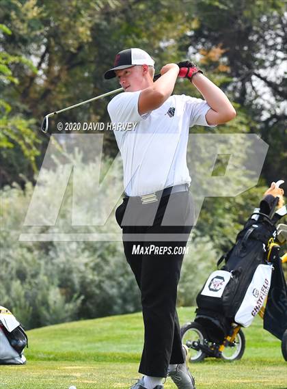 Thumbnail 1 in JEFFCO Boys Varsity Golf Tournament  photogallery.