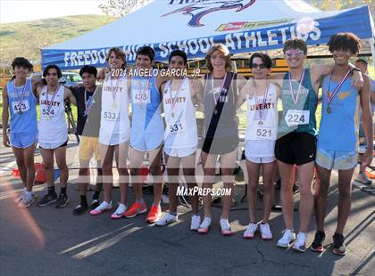 Thumbnail 3 in BVAL Boys Cross Country Championship photogallery.