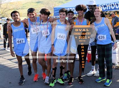 Thumbnail 2 in BVAL Boys Cross Country Championship photogallery.