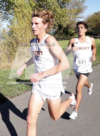 Thumbnail 1 in BVAL Boys Cross Country Championship photogallery.