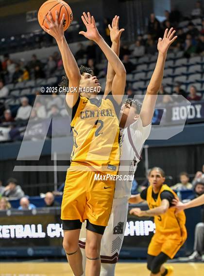 Thumbnail 2 in La Salle Academy vs. Central ( RIIL State Semifinal )  photogallery.