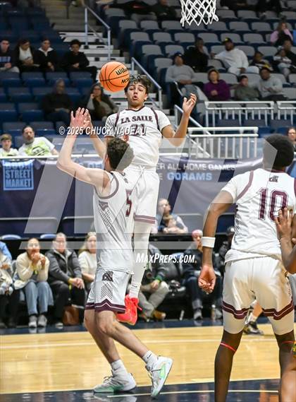 Thumbnail 3 in La Salle Academy vs. Central ( RIIL State Semifinal )  photogallery.