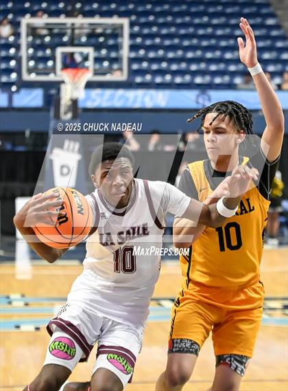 Thumbnail 3 in La Salle Academy vs. Central ( RIIL State Semifinal )  photogallery.