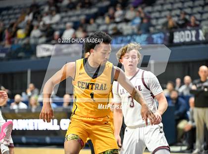 Thumbnail 2 in La Salle Academy vs. Central ( RIIL State Semifinal )  photogallery.