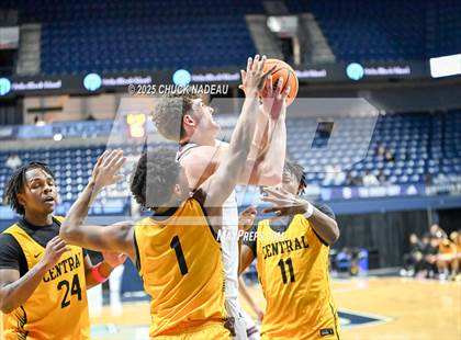 Thumbnail 1 in La Salle Academy vs. Central ( RIIL State Semifinal )  photogallery.