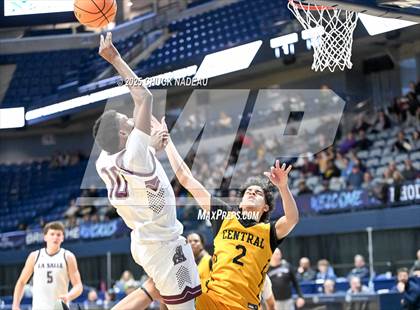 Thumbnail 3 in La Salle Academy vs. Central ( RIIL State Semifinal )  photogallery.