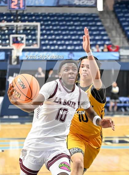 Thumbnail 2 in La Salle Academy vs. Central ( RIIL State Semifinal )  photogallery.