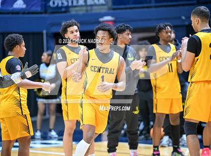 Thumbnail 1 in La Salle Academy vs. Central ( RIIL State Semifinal )  photogallery.