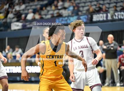 Thumbnail 3 in La Salle Academy vs. Central ( RIIL State Semifinal )  photogallery.