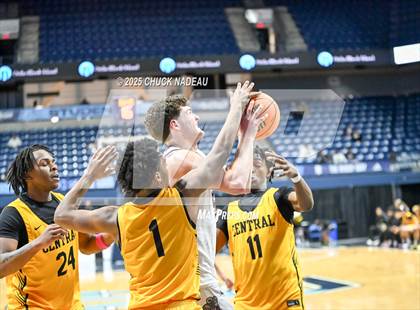 Thumbnail 3 in La Salle Academy vs. Central ( RIIL State Semifinal )  photogallery.